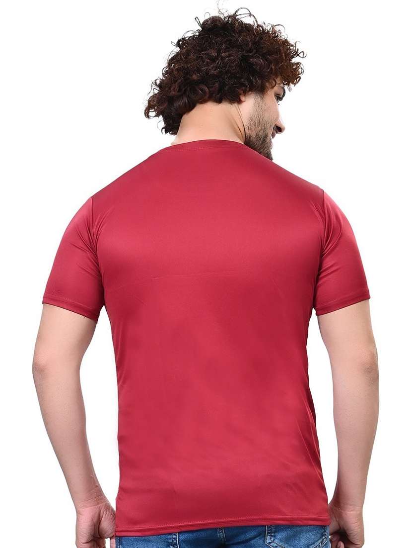 men pack of 3 solid round neck t-shirt - 21629320 -  Standard Image - 3