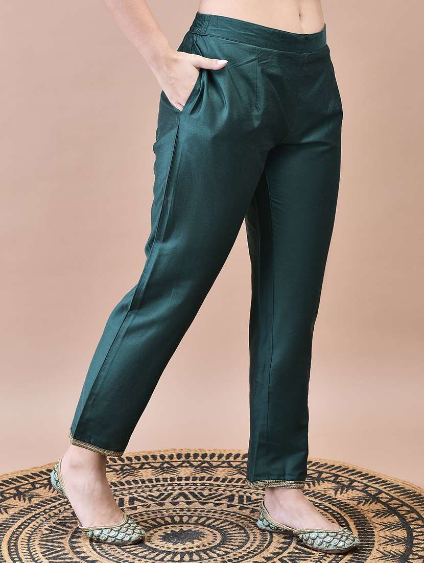women three quarter sleeve kurta pant with dupatta set - 21629650 - Standard Image - 5