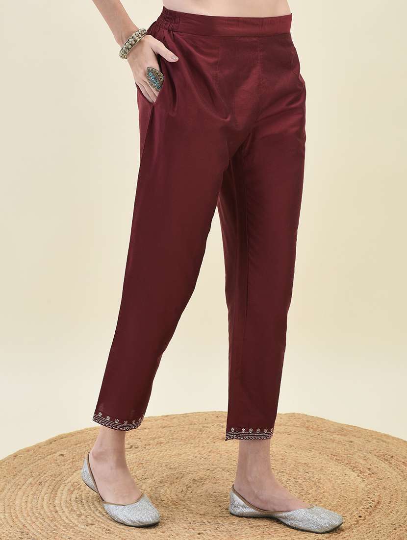 women three quarter sleeve kurta pant with dupatta set - 21629655 - Standard Image - 5