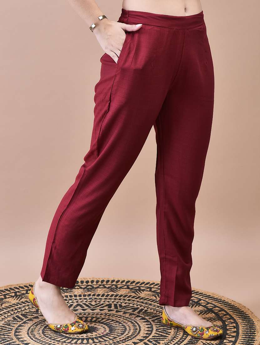 women three quarter sleeve kurta pant with dupatta set - 21629671 - Standard Image - 5
