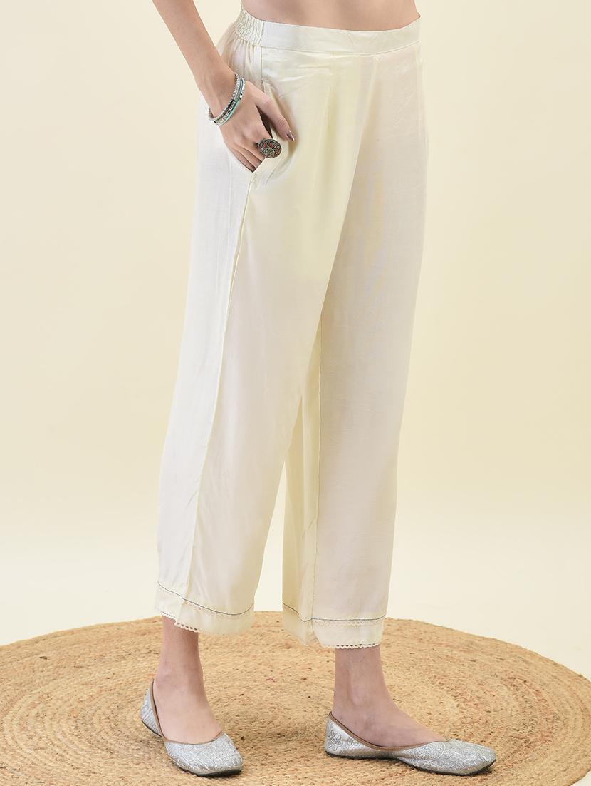 women three quarter sleeve kurta pant with dupatta set - 21629674 - Standard Image - 5