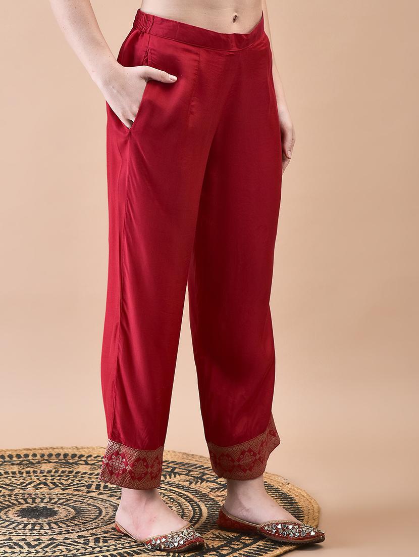 women three quarter sleeve kurta pant with dupatta set - 21629679 - Standard Image - 5