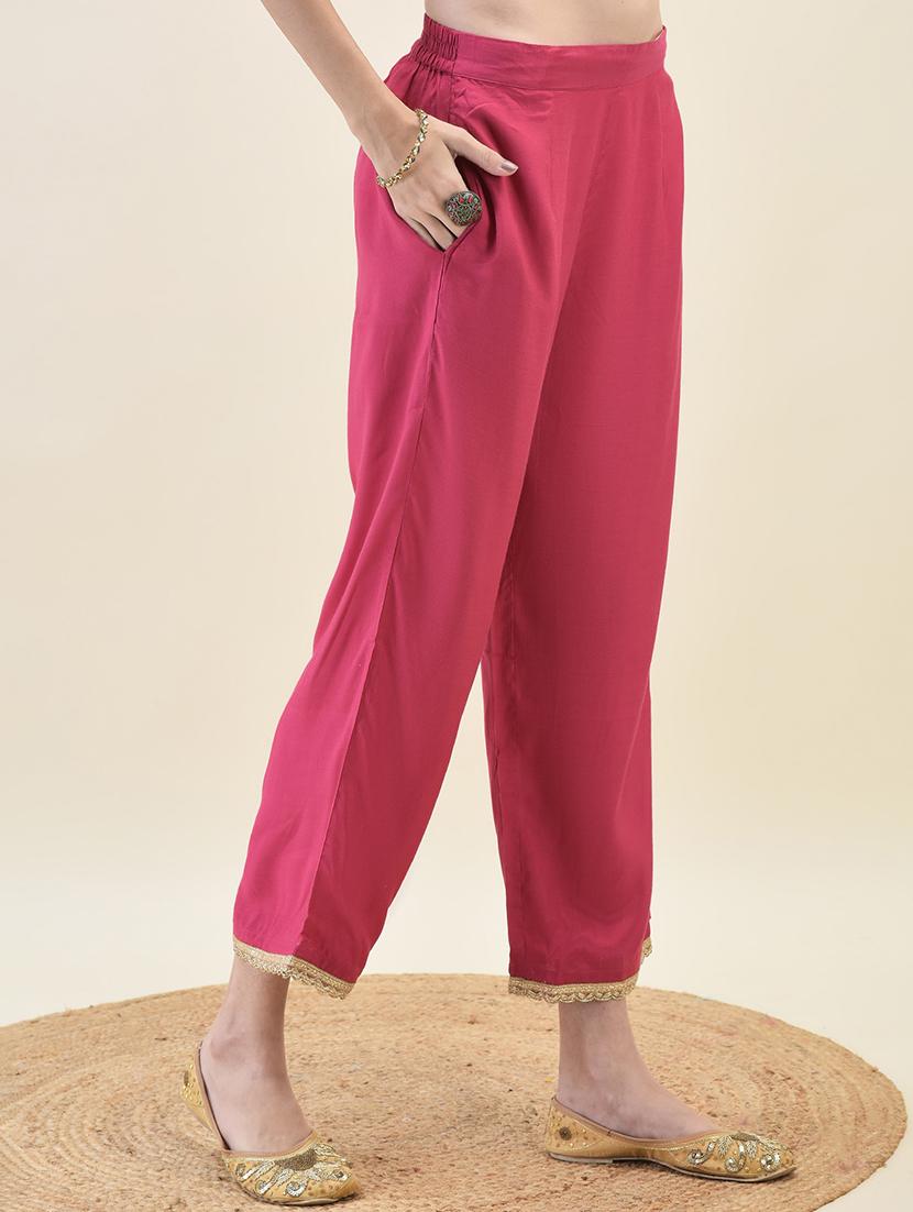 women three quarter sleeve kurta pant with dupatta set - 21629692 - Standard Image - 5