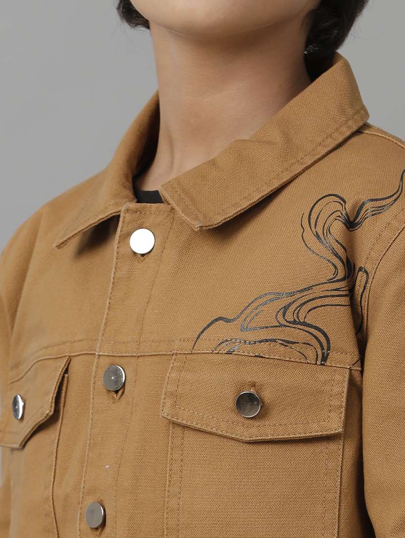 boys placement print long sleeve jackets - 21629917 -  Standard Image - 5