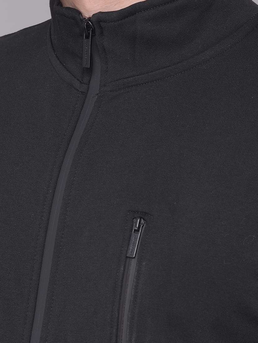 men solid long sleeve regular fit caual jacket - 21630347 -  Standard Image - 5