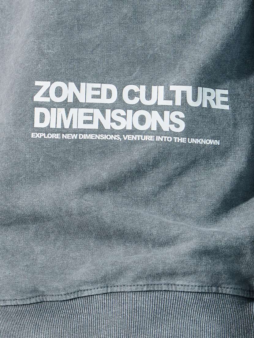 men placement print long sleeve sweatshirt - 21630634 -  Standard Image - 3