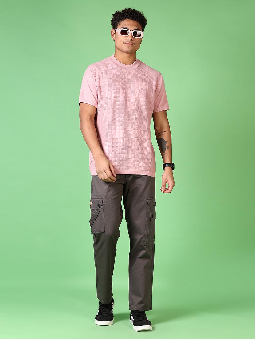 men solid short sleeve t-shirt - 21630715 - Standard Image - 3