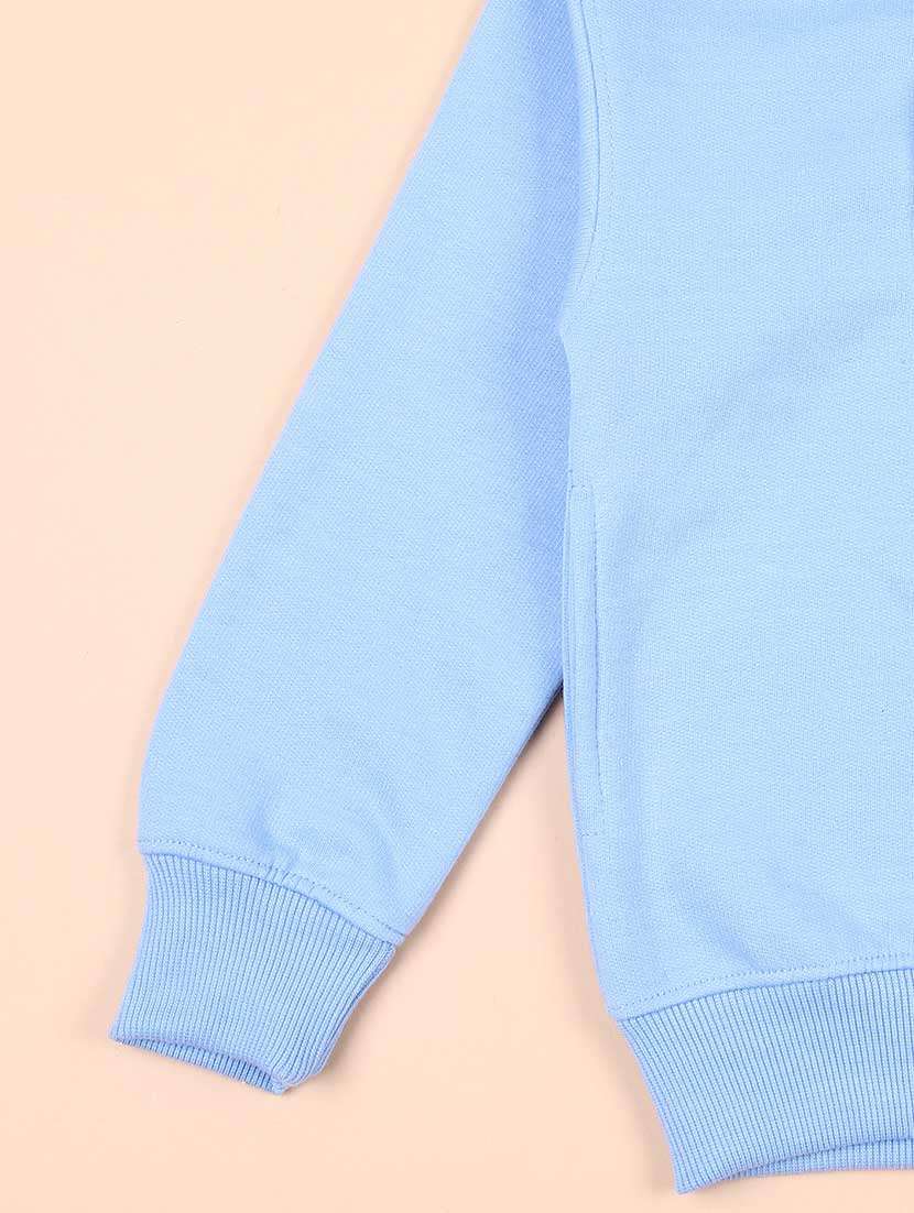 girls front & back print long sleeve sweatshirt - 21631011 -  Standard Image - 3