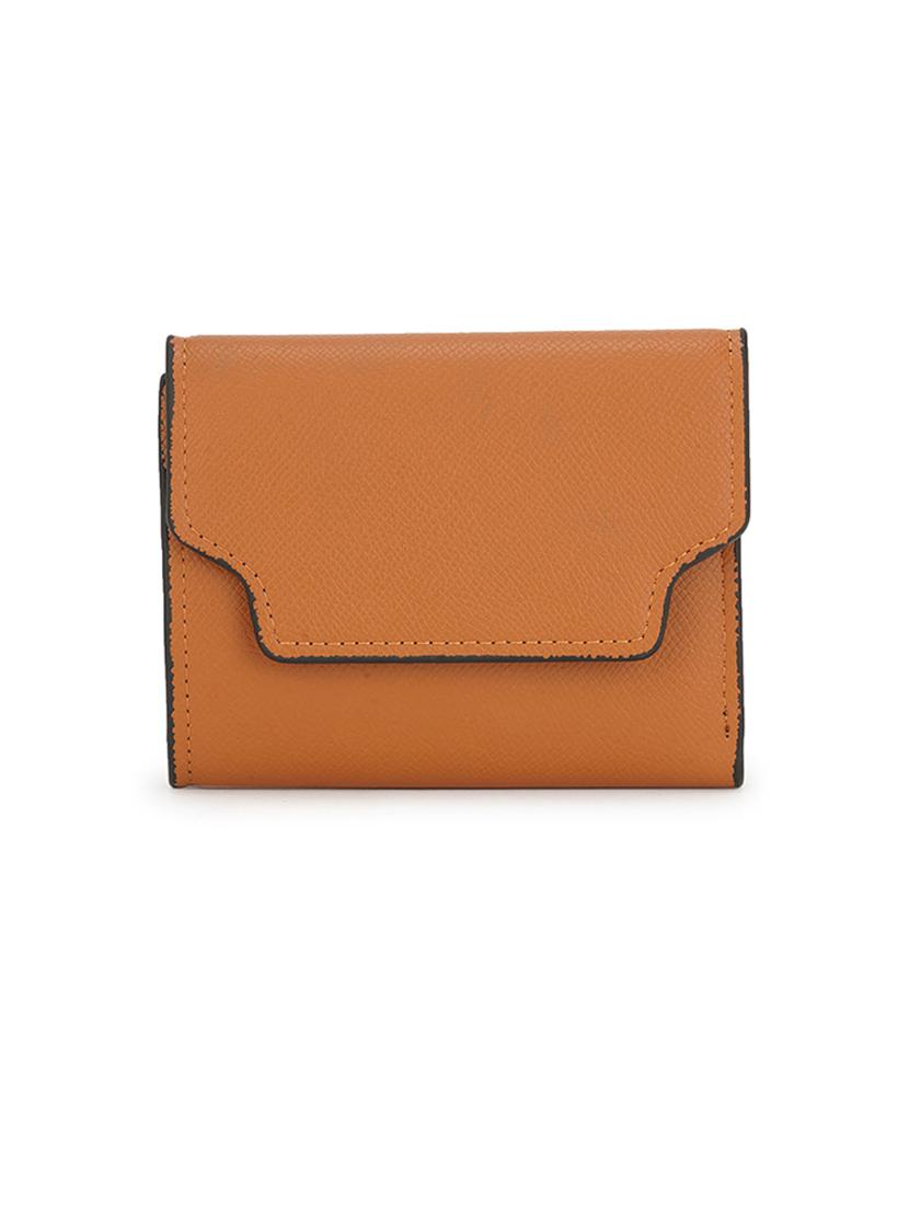 women solid leatherette wallet - 21631164 -  Zoom Image - 0