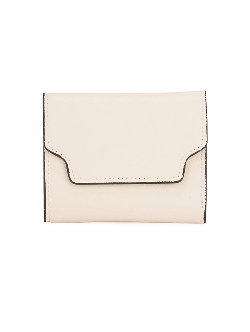 women solid leatherette wallet - 21631165 - Zoom Image - 0