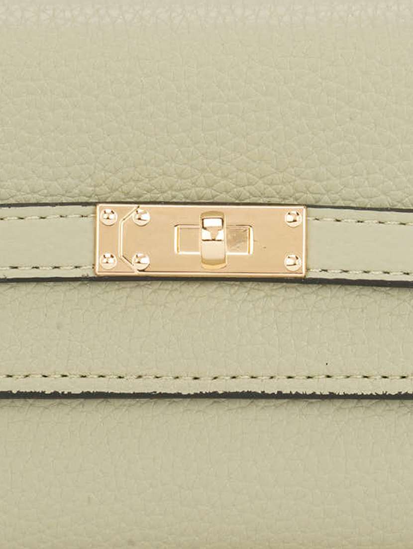 women solid leatherette wallet - 21631170 -  Standard Image - 3