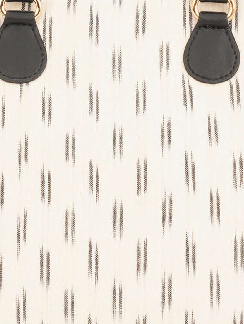 women off white printed handbag - 21631180 - Standard Image - 3