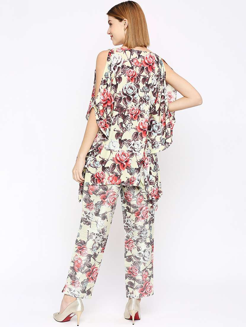 women floral printed kaftan tunic - 21631265 -  Standard Image - 3