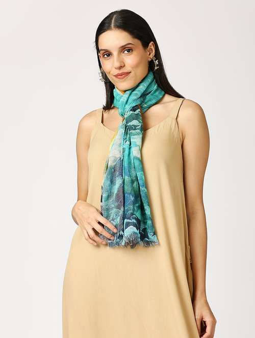 women printed everyday wrap scarf - 21631383 -  Standard Image - 0