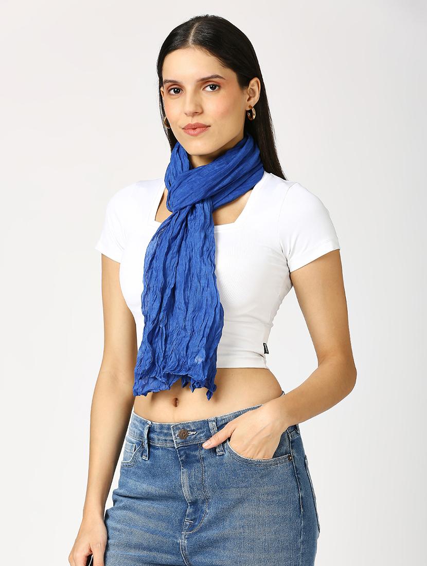 women plain everyday wrap scarf - 21631391 - Standard Image - 3
