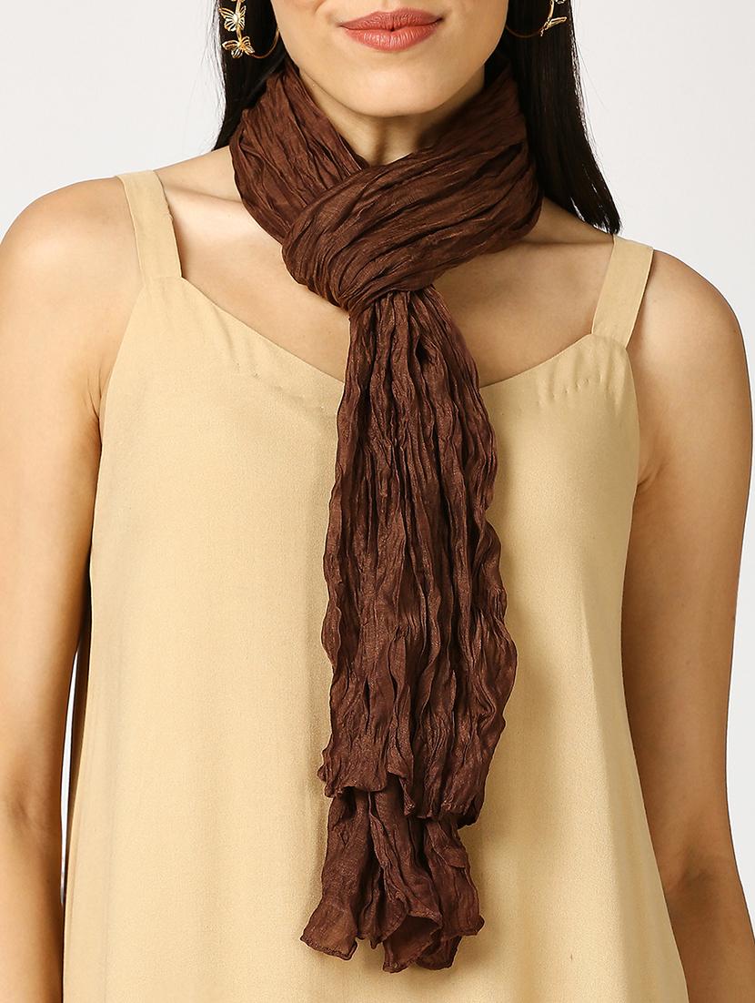 women plain everyday wrap scarf - 21631392 - Standard Image - 5