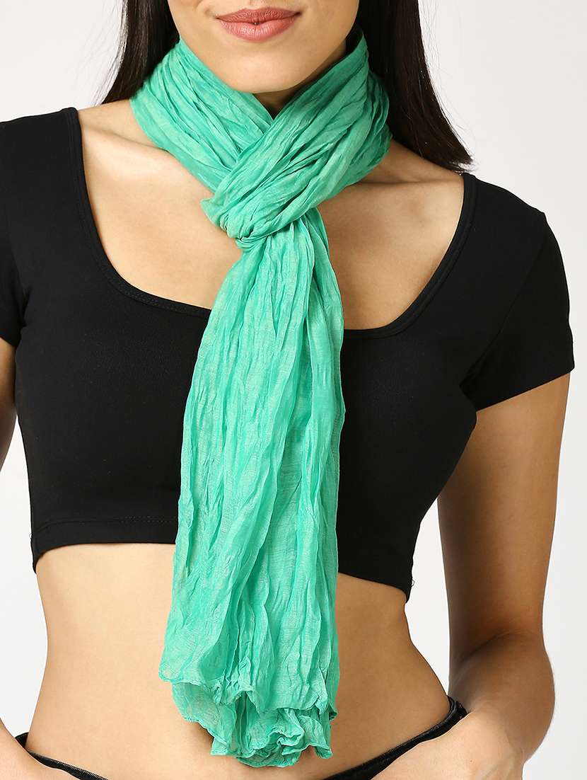 women plain everyday wrap scarf - 21631393 - Standard Image - 5