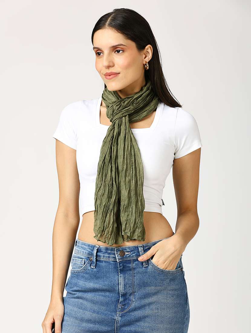 women plain everyday wrap scarf - 21631397 -  Standard Image - 3