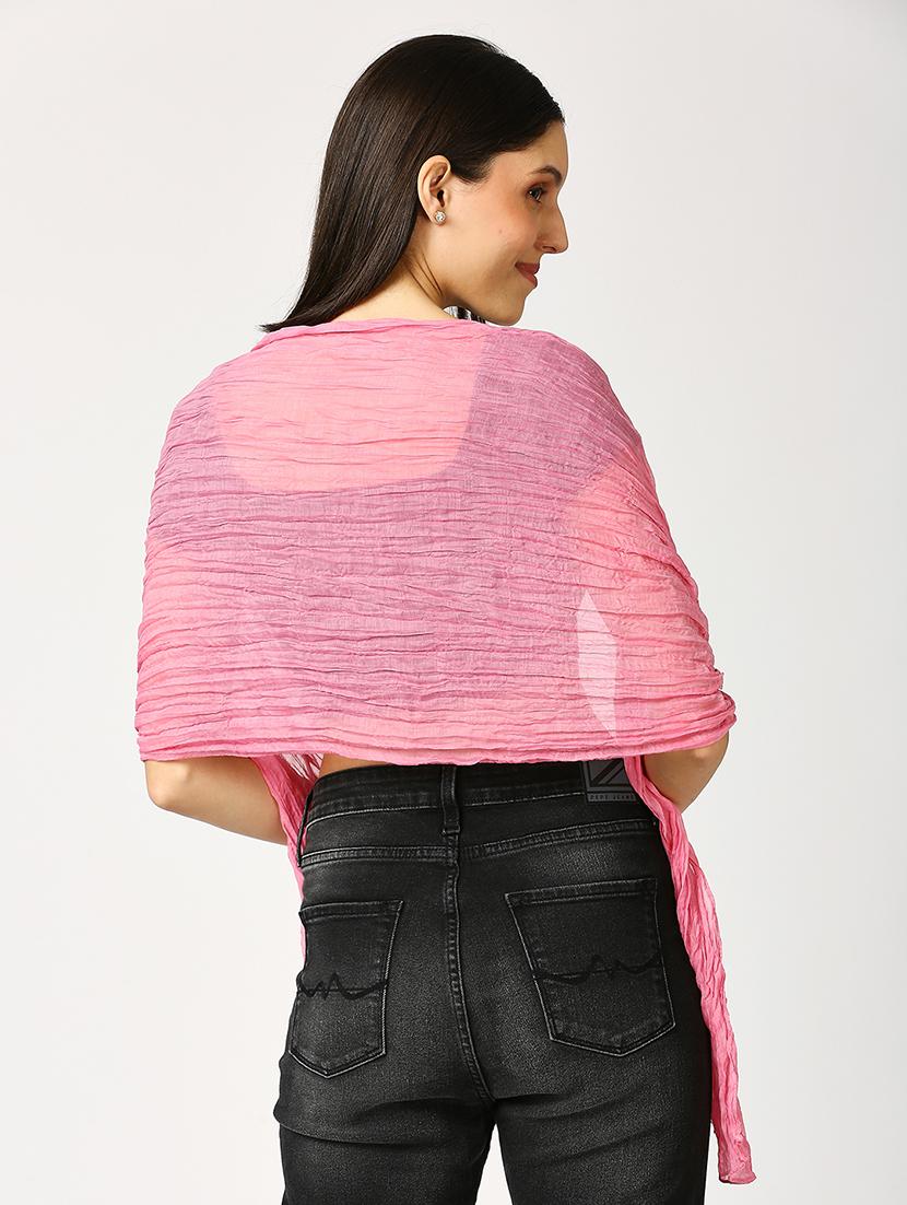 women plain everyday wrap scarf - 21631399 - Standard Image - 3