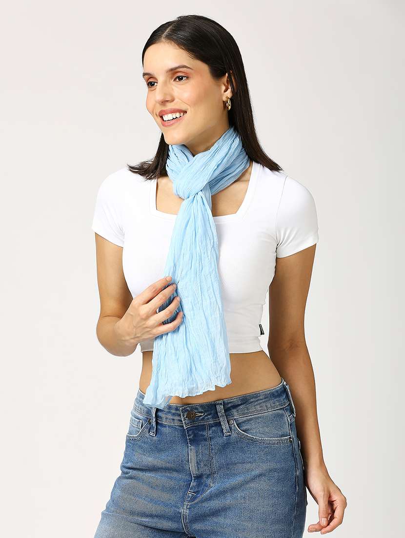 women plain everyday wrap scarf - 21631400 -  Standard Image - 3