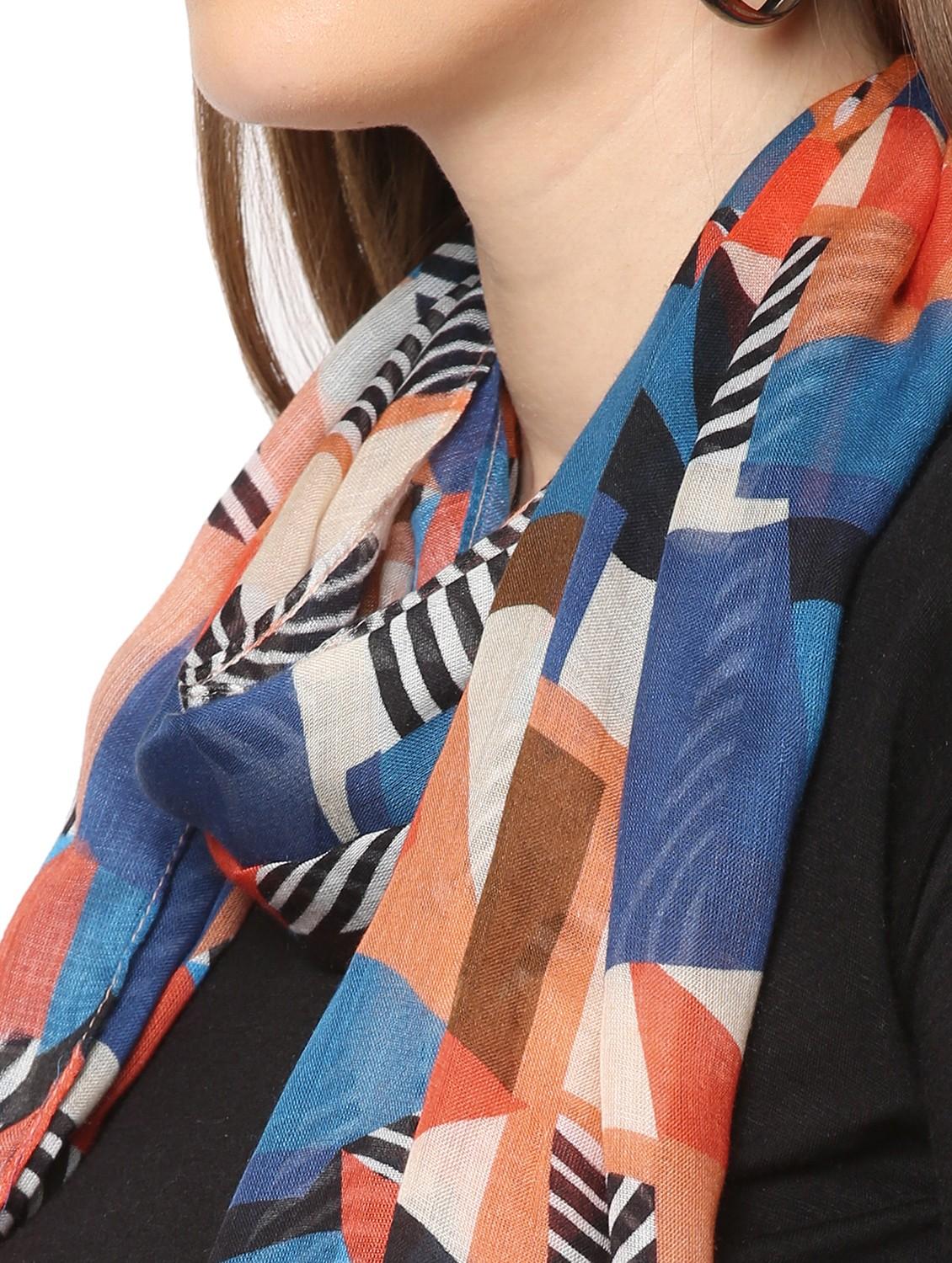 women printed everyday wrap scarf - 21631403 - Standard Image - 5