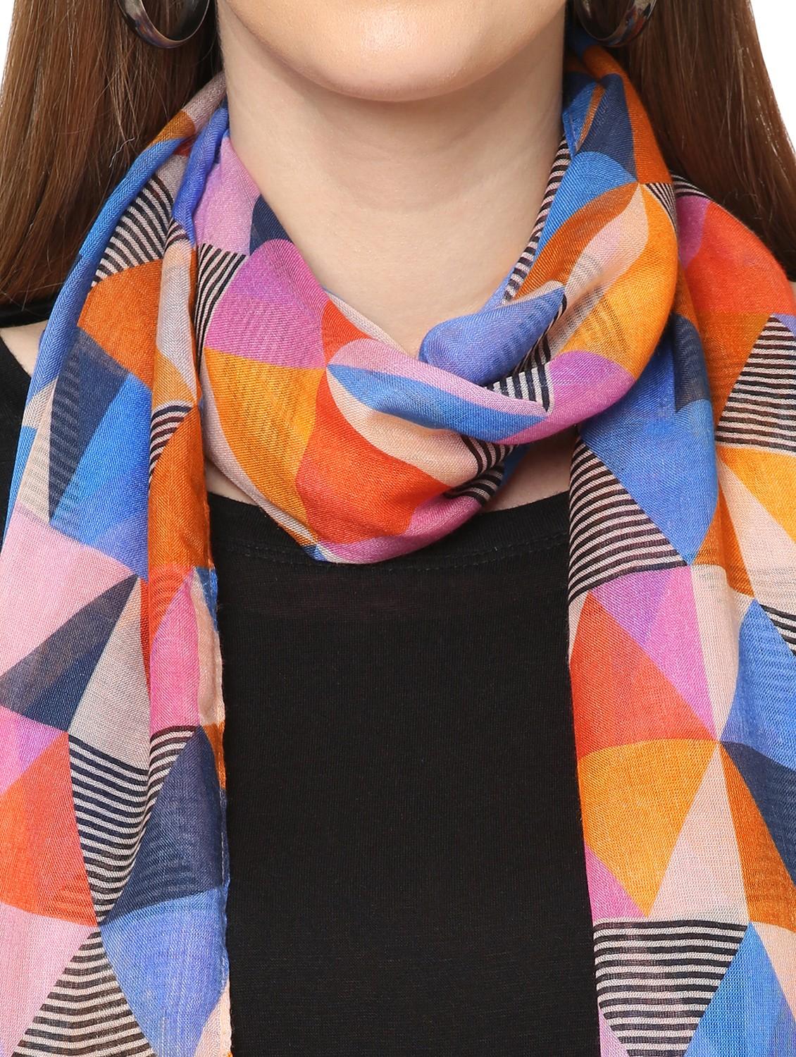 women printed everyday wrap scarf - 21631406 - Standard Image - 5