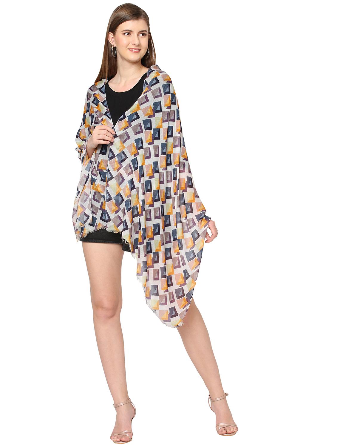 women printed everyday wrap scarf - 21631409 - Standard Image - 3