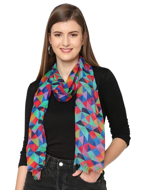 women printed everyday wrap scarf - 21631410 -  Standard Image - 0