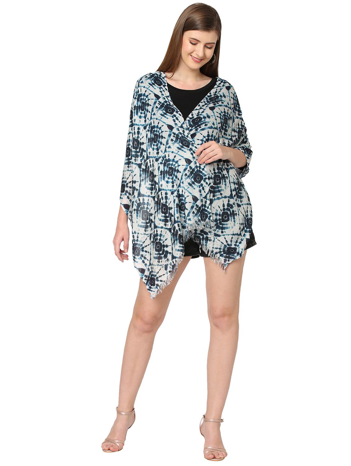 women printed everyday wrap scarf - 21631417 - Standard Image - 3