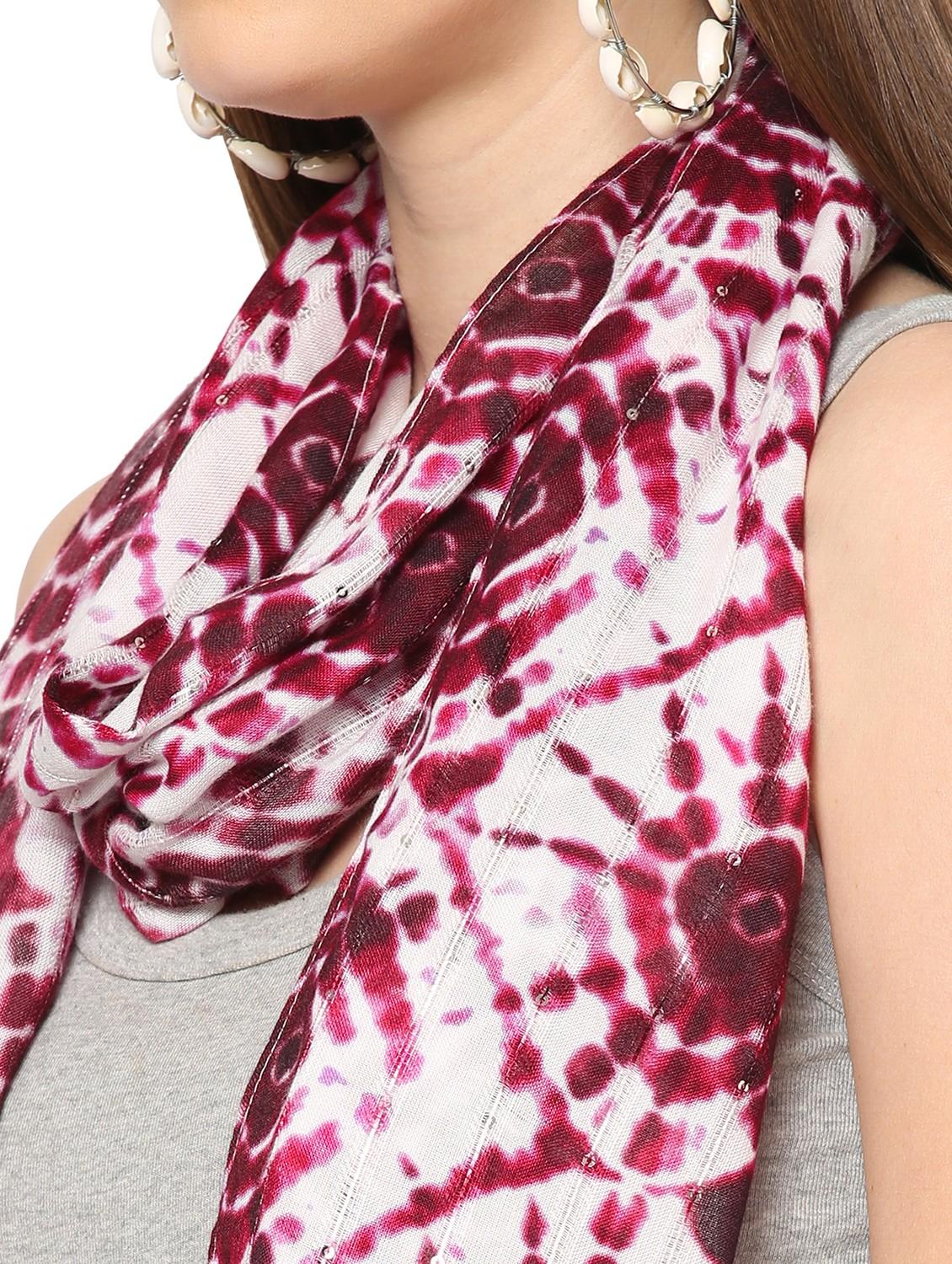 women printed everyday wrap scarf - 21631418 - Standard Image - 5