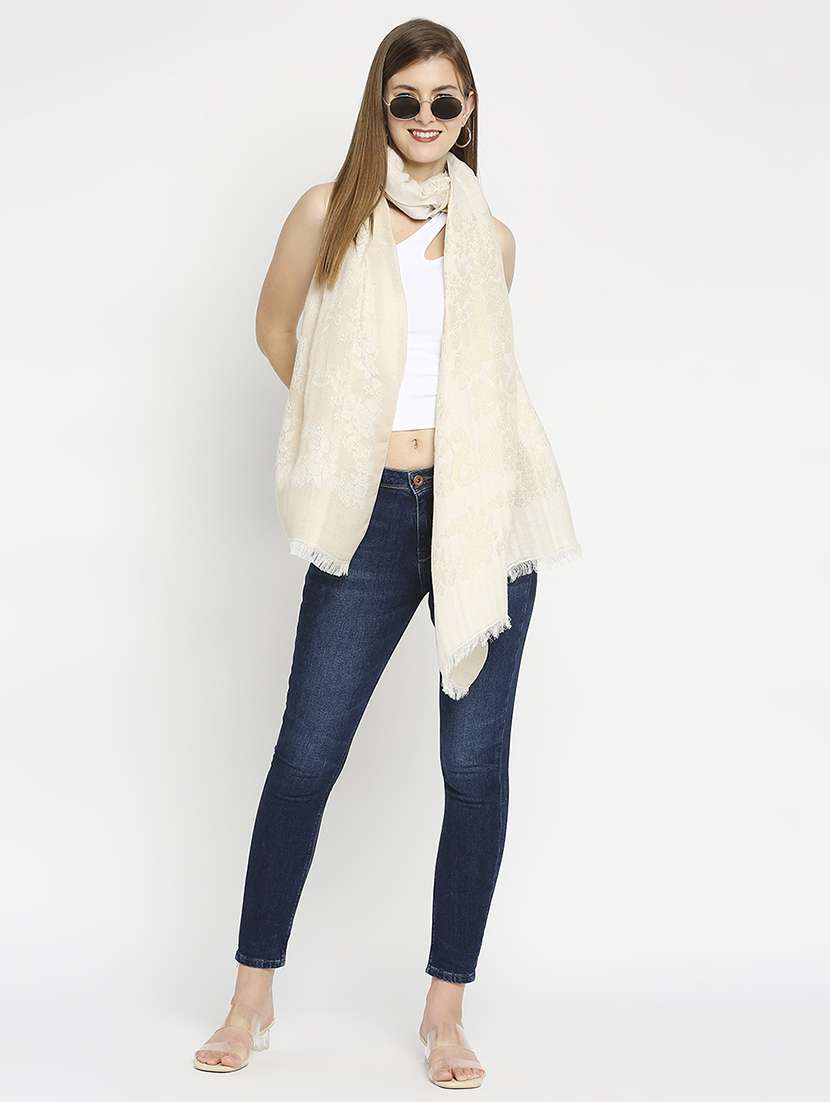 women plain everyday wrap scarf - 21631430 -  Standard Image - 5