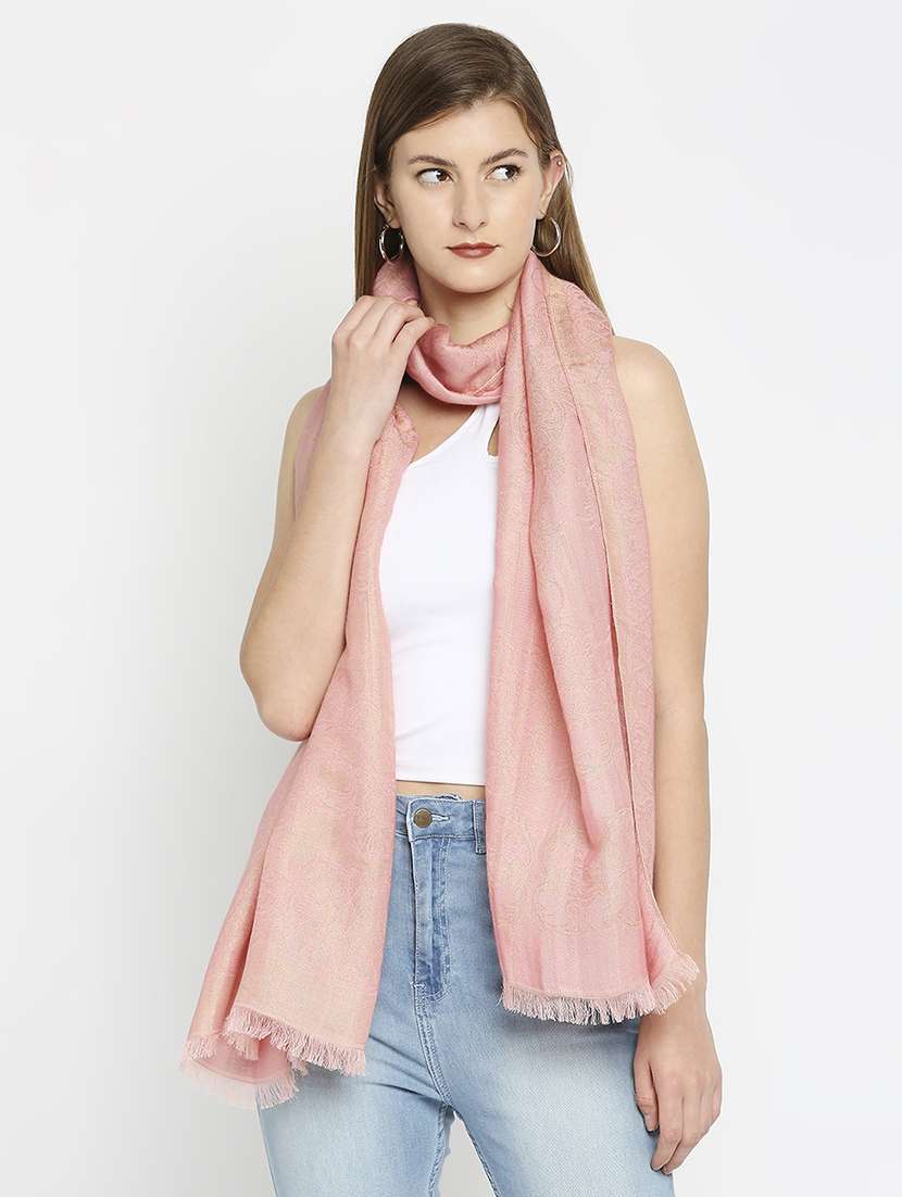women self design everyday wrap scarf - 21631436 - Zoom Image - 0
