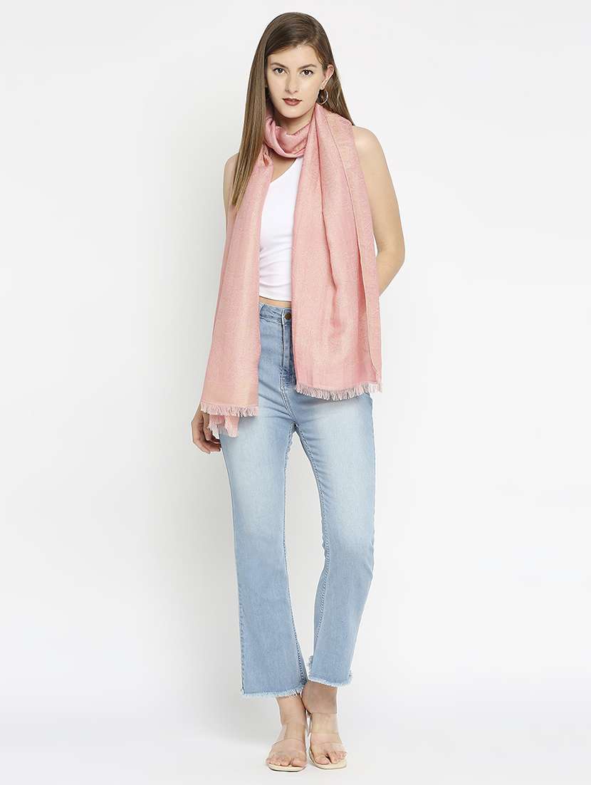 women self design everyday wrap scarf - 21631436 - Standard Image - 5