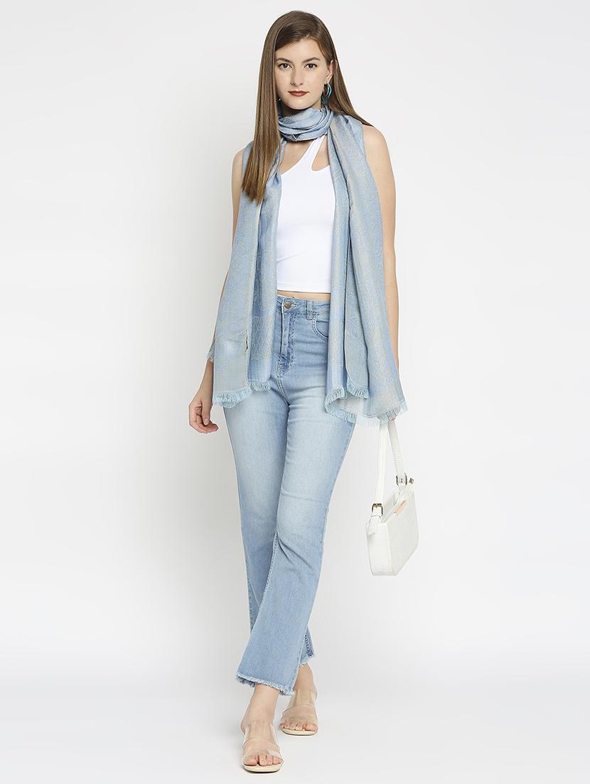 women self design everyday wrap scarf - 21631437 - Standard Image - 5