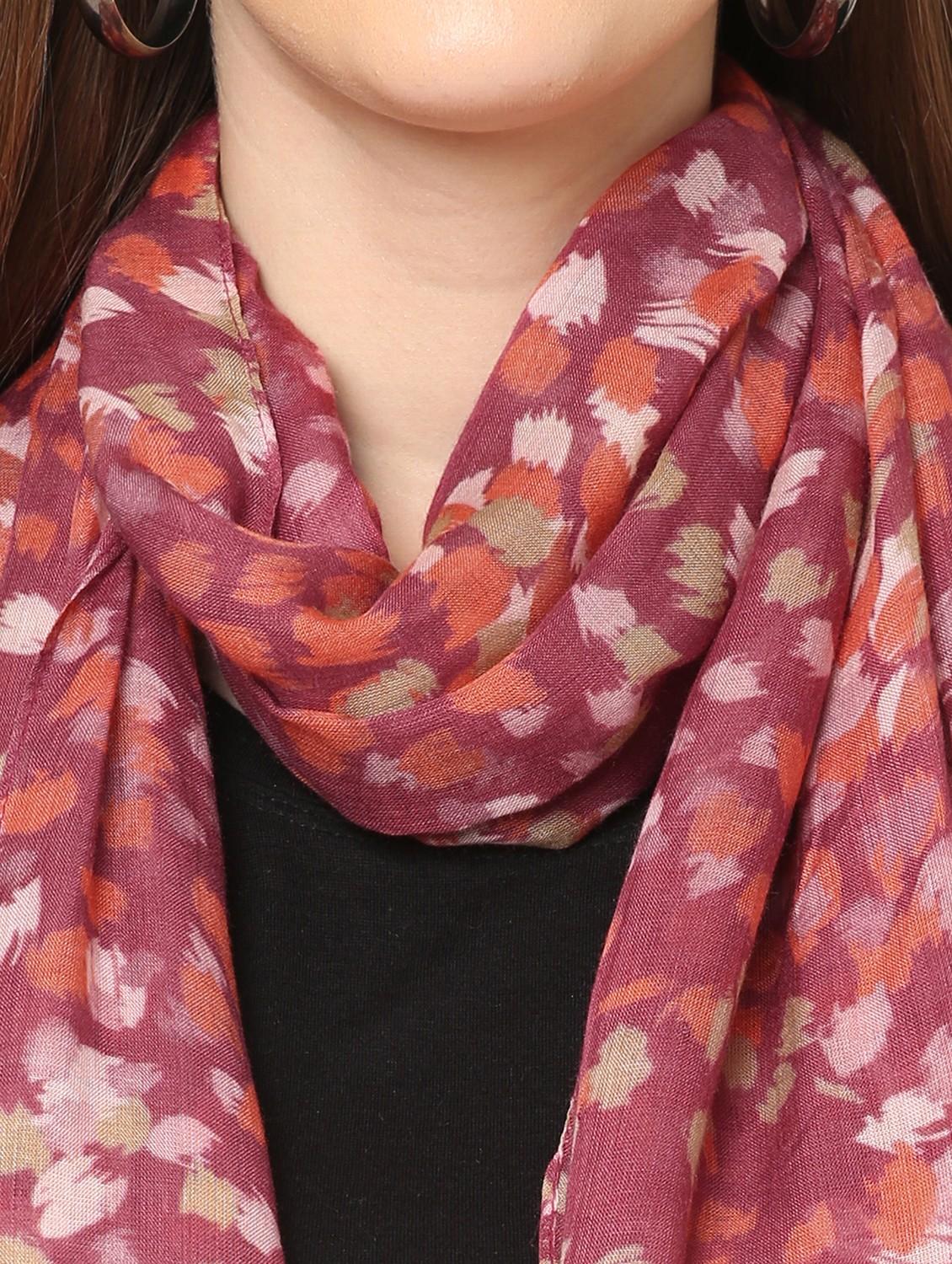 women printed everyday wrap scarf - 21631454 - Standard Image - 5