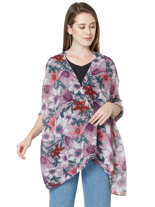 women printed everyday wrap scarf - 21631474 - Standard Image - 0