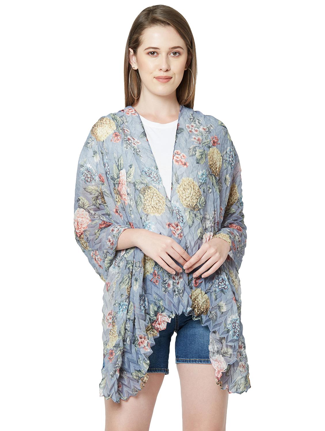 women printed everyday wrap scarf - 21631480 -  Zoom Image - 0