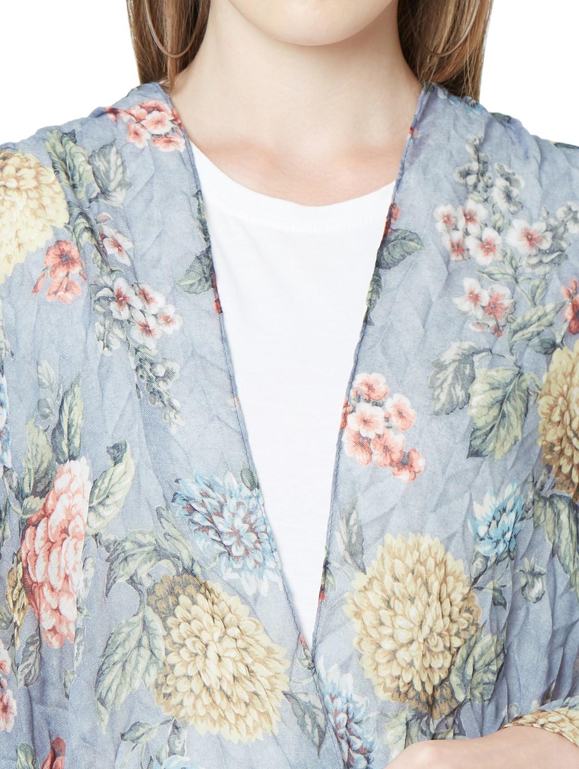 women printed everyday wrap scarf - 21631480 - Standard Image - 5