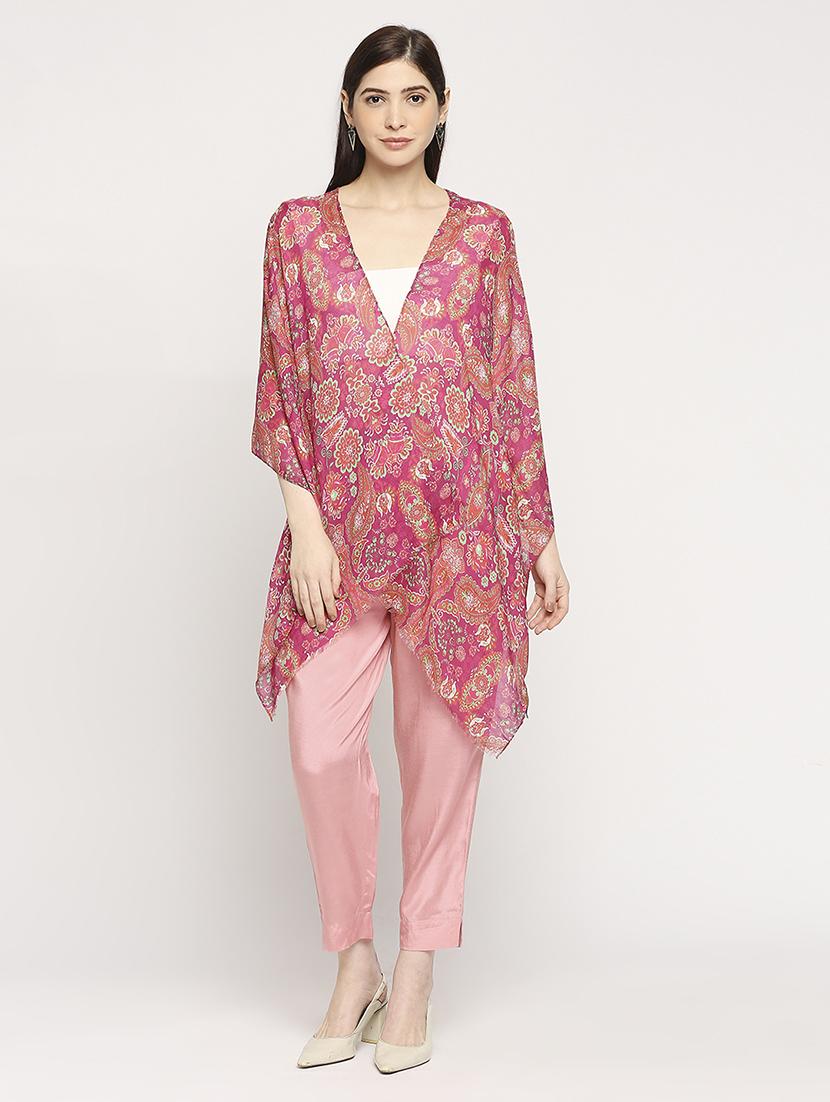 women printed everyday wrap scarf - 21631483 - Standard Image - 5