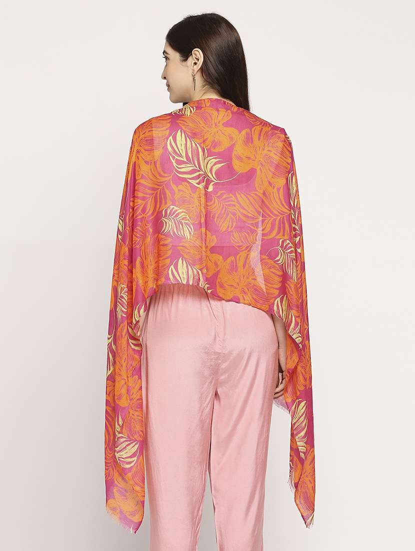 women printed everyday wrap scarf - 21631484 -  Standard Image - 3