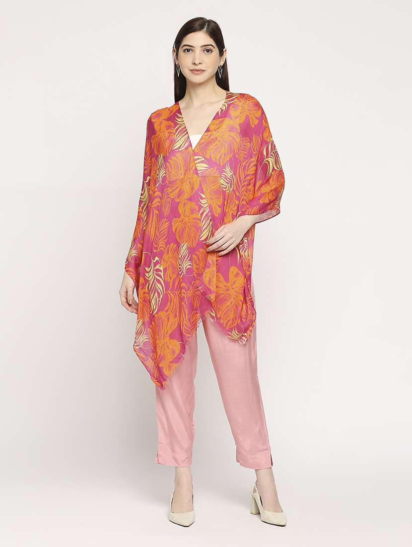 women printed everyday wrap scarf - 21631484 -  Standard Image - 5