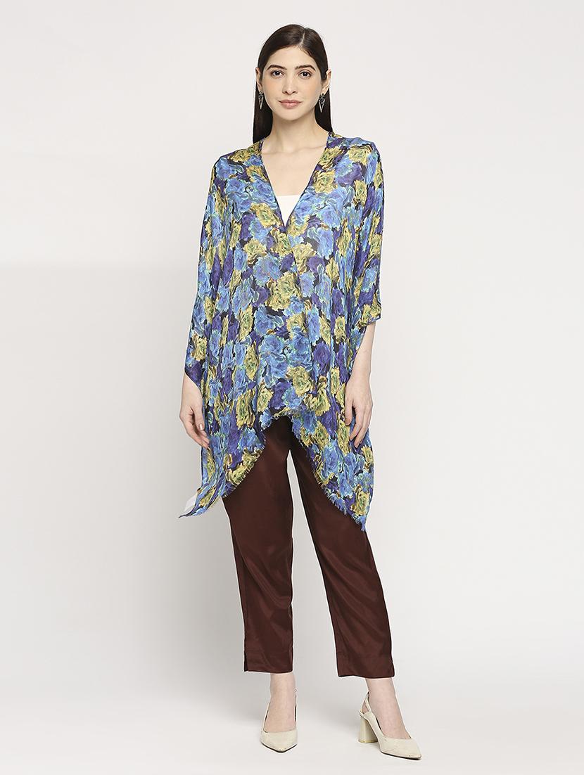 women printed everyday wrap scarf - 21631485 - Standard Image - 5