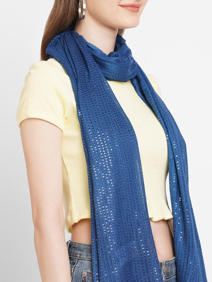 women self design everyday wrap scarf - 21631492 - Standard Image - 5