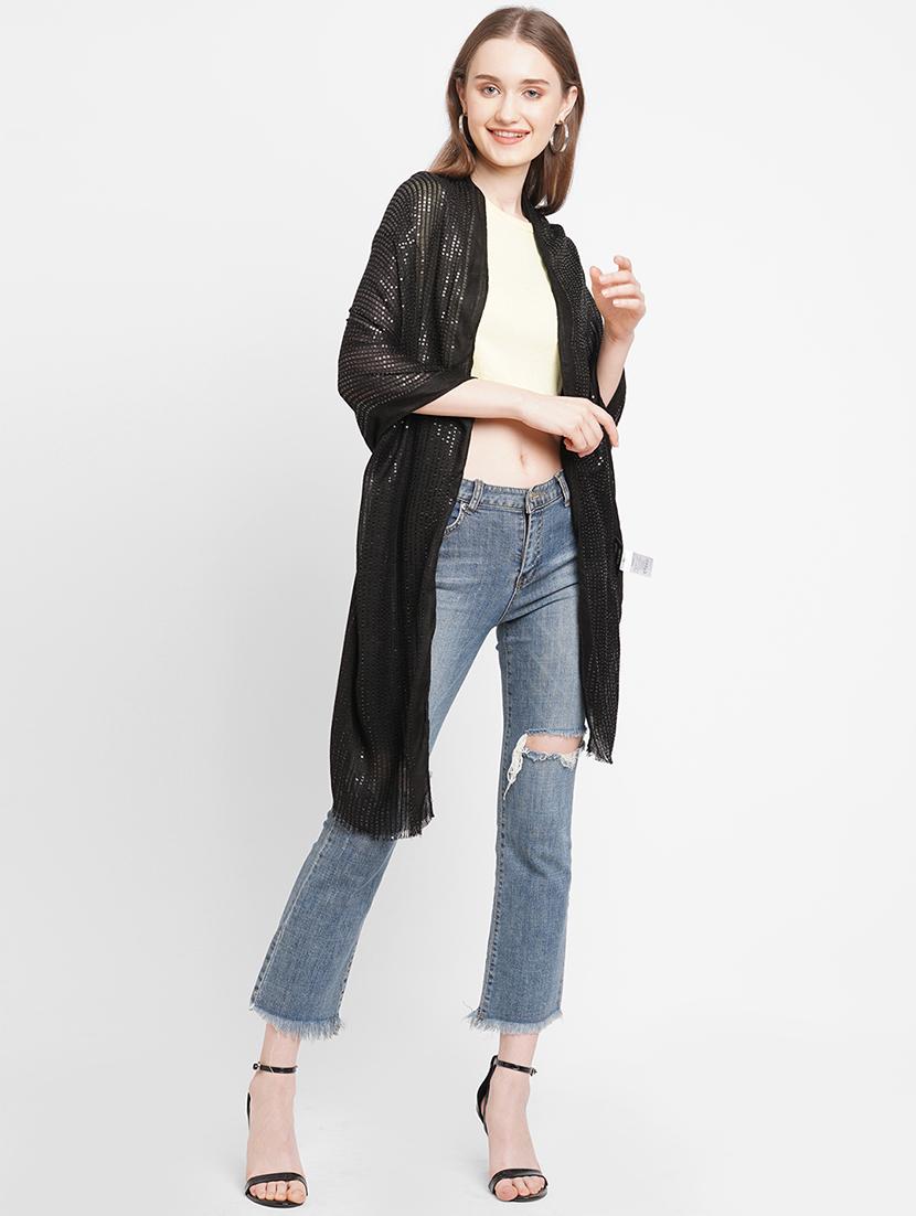 women sequins work everyday wrap scarf - 21631495 - Standard Image - 5