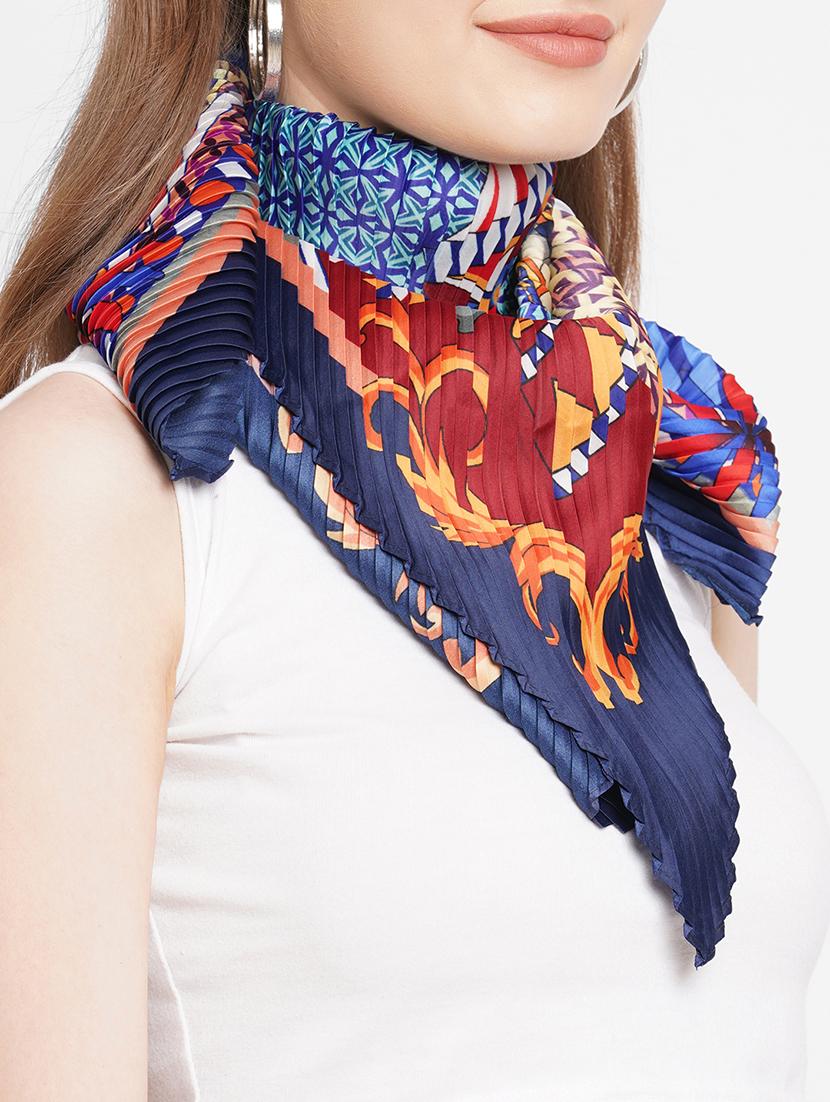 women printed everyday wrap scarf - 21631499 - Standard Image - 5