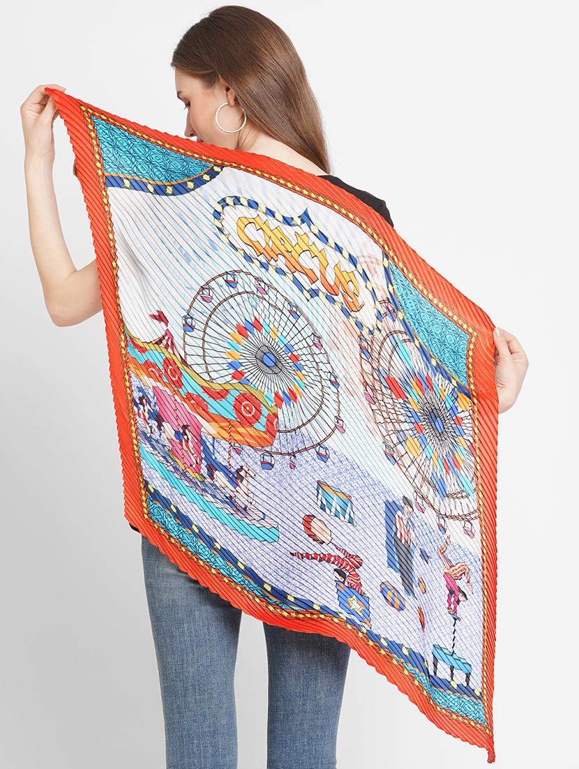 women printed everyday wrap scarf - 21631501 - Standard Image - 3