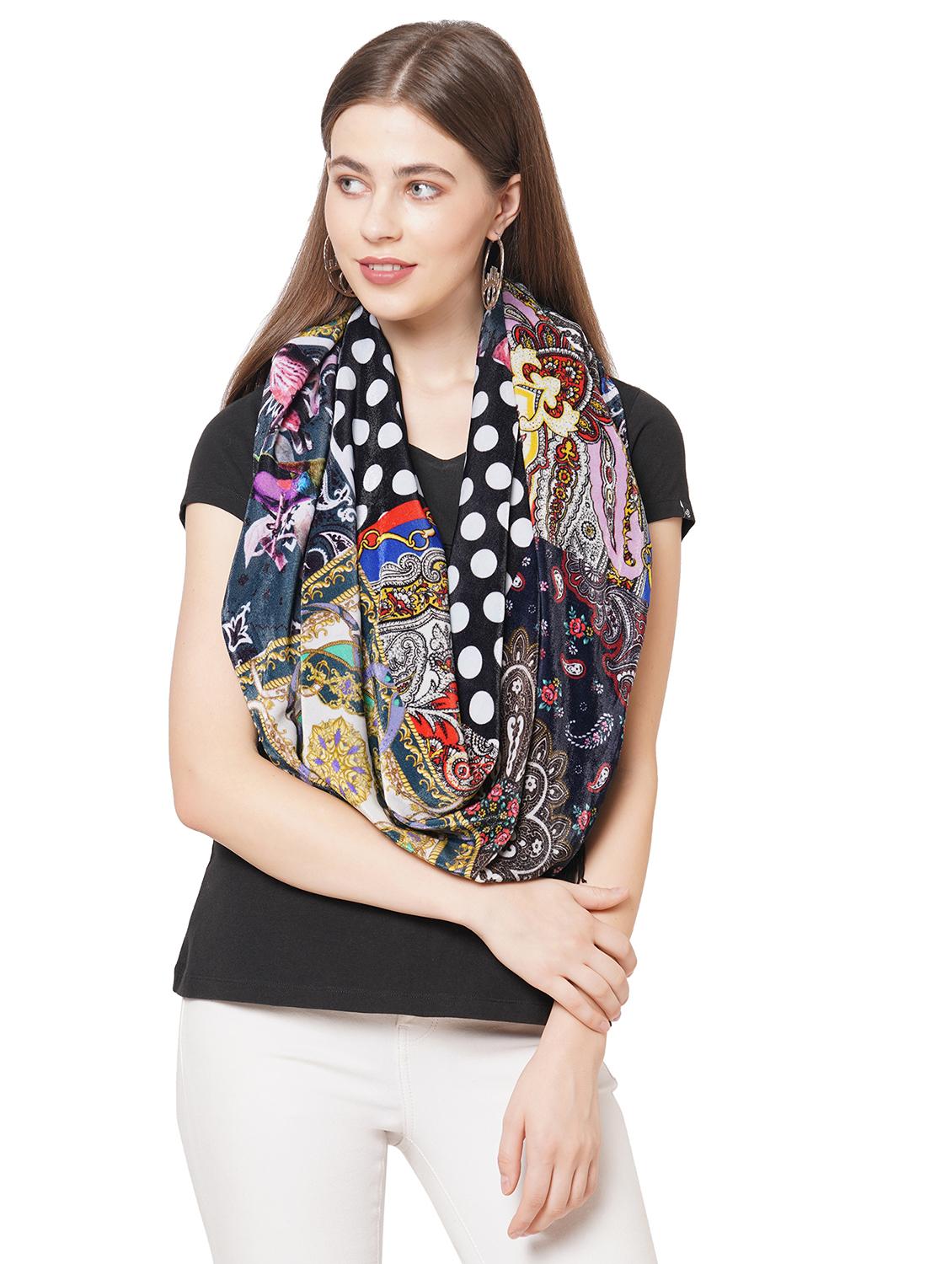 women printed everyday wrap scarf - 21631524 -  Zoom Image - 0