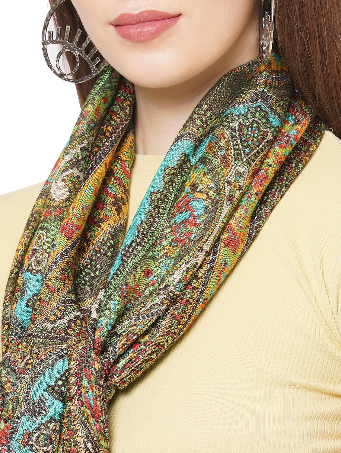 women printed everyday wrap scarf - 21631525 - Standard Image - 5