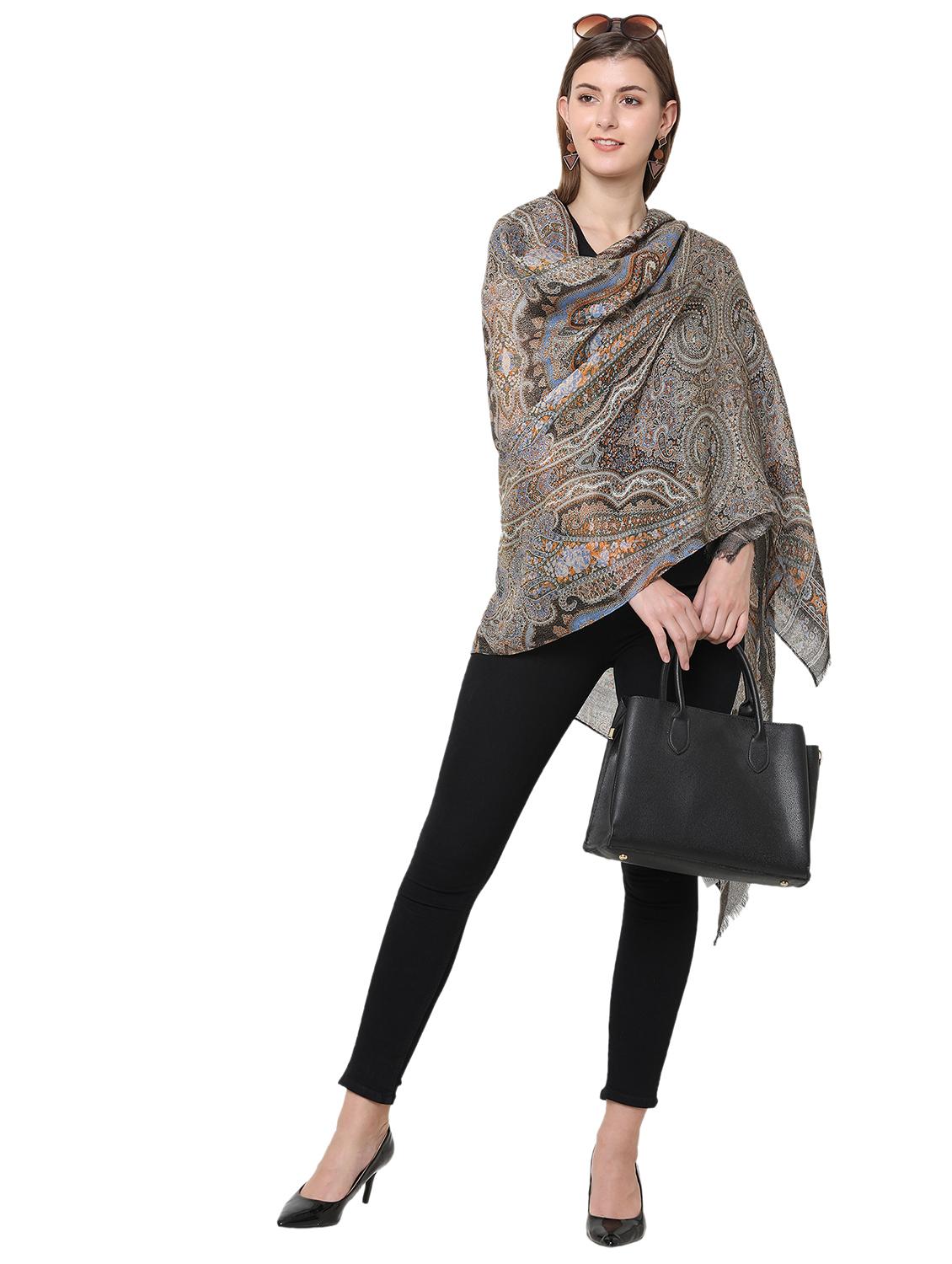 women printed everyday wrap scarf - 21631536 - Standard Image - 3