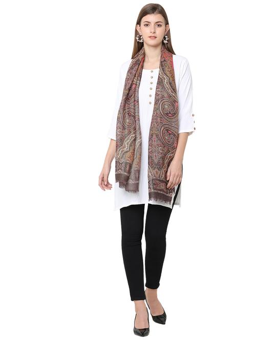 women printed everyday wrap scarf - 21631537 - Standard Image - 0